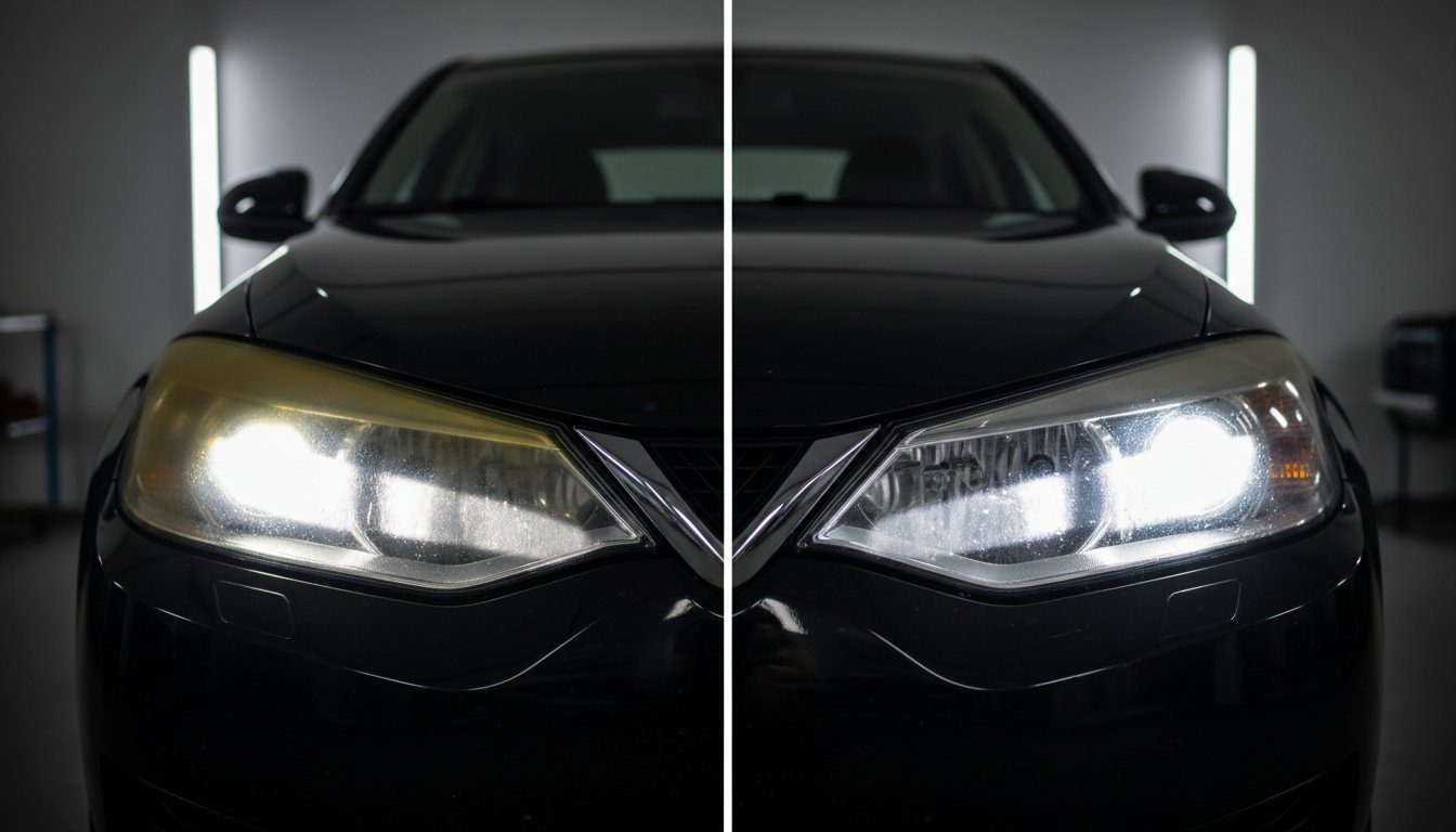 Čištění aut a kamionů | Ruční mytí vozu | Keramika | PPF | Carcleaners.cz Leštění světlometů: Kompletní průvodce pro bezpečnost a dokonalý vzhled